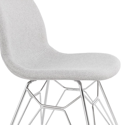 Elara | Luxe designstoel in lichtgrijs – chique en comfortabel-OfficeKing