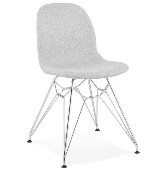 Elara | Luxe designstoel in lichtgrijs – chique en comfortabel-OfficeKing