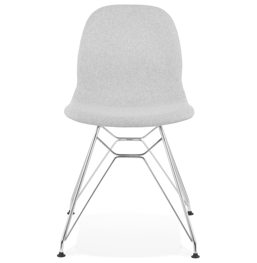 Elara | Luxe designstoel in lichtgrijs – chique en comfortabel-OfficeKing