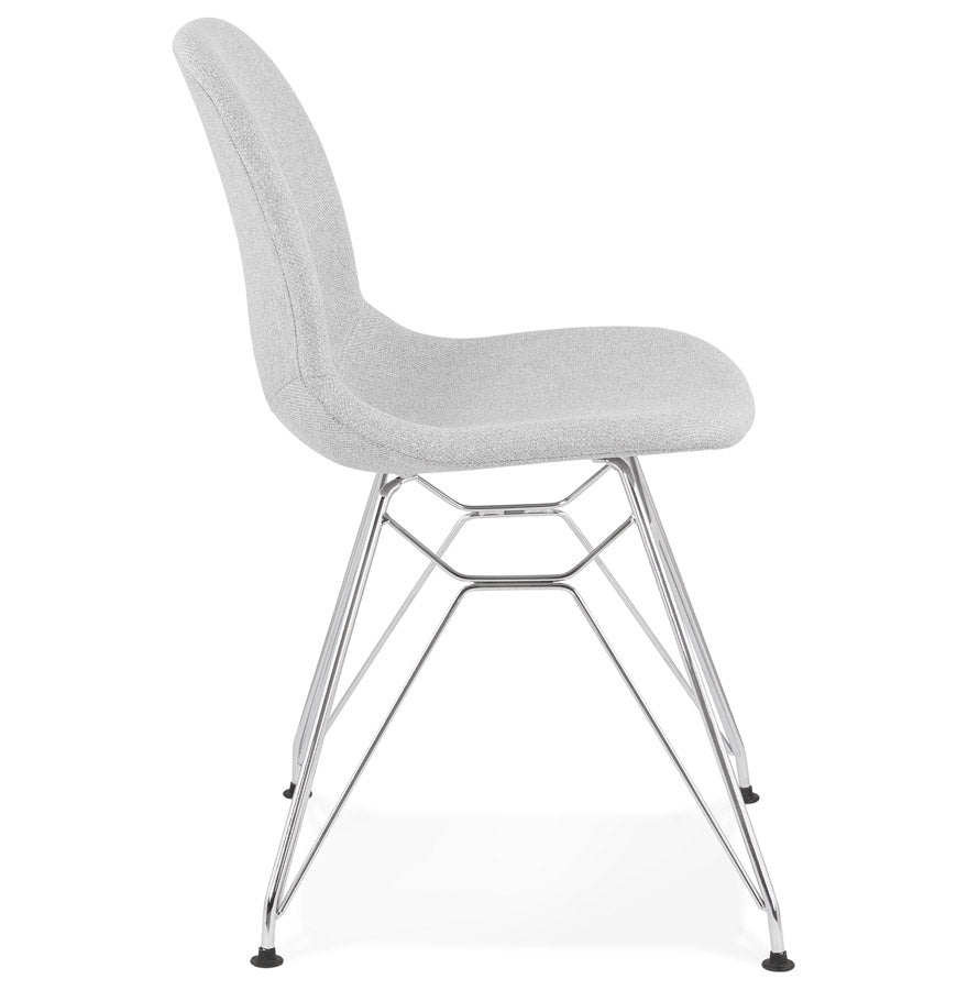Elara | Luxe designstoel in lichtgrijs – chique en comfortabel-OfficeKing