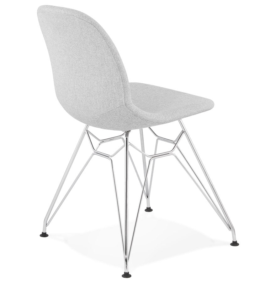 Elara | Luxe designstoel in lichtgrijs – chique en comfortabel-OfficeKing