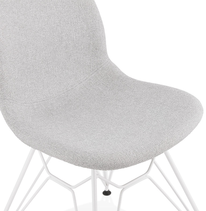 Luxevo | Designstoel in lichtgrijs – elegant en comfortabel-OfficeKing