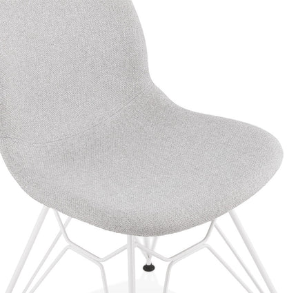 Luxevo | Designstoel in lichtgrijs – elegant en comfortabel-OfficeKing