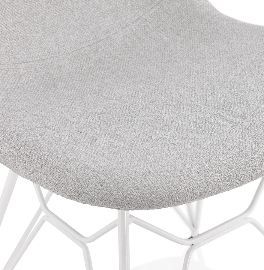 Luxevo | Designstoel in lichtgrijs – elegant en comfortabel-OfficeKing