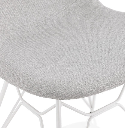 Luxevo | Designstoel in lichtgrijs – elegant en comfortabel-OfficeKing