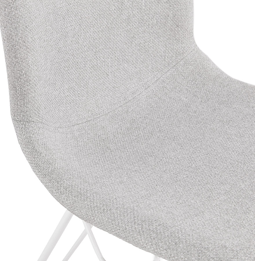 Luxevo | Designstoel in lichtgrijs – elegant en comfortabel-OfficeKing
