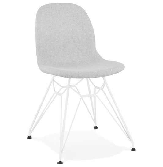 Luxevo | Designstoel in lichtgrijs – elegant en comfortabel-OfficeKing