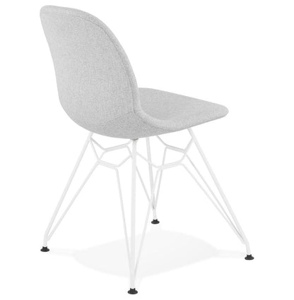 Luxevo | Designstoel in lichtgrijs – elegant en comfortabel-OfficeKing