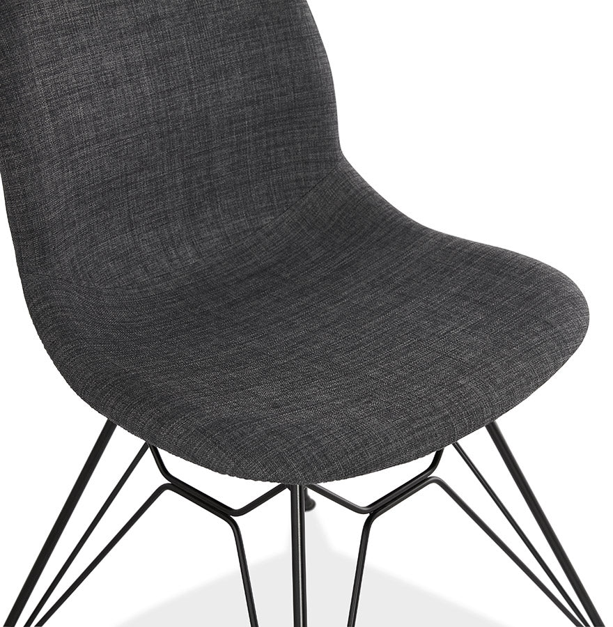 Nobelle | Designstoel in donkergrijs – stijlvol en comfortabel-OfficeKing