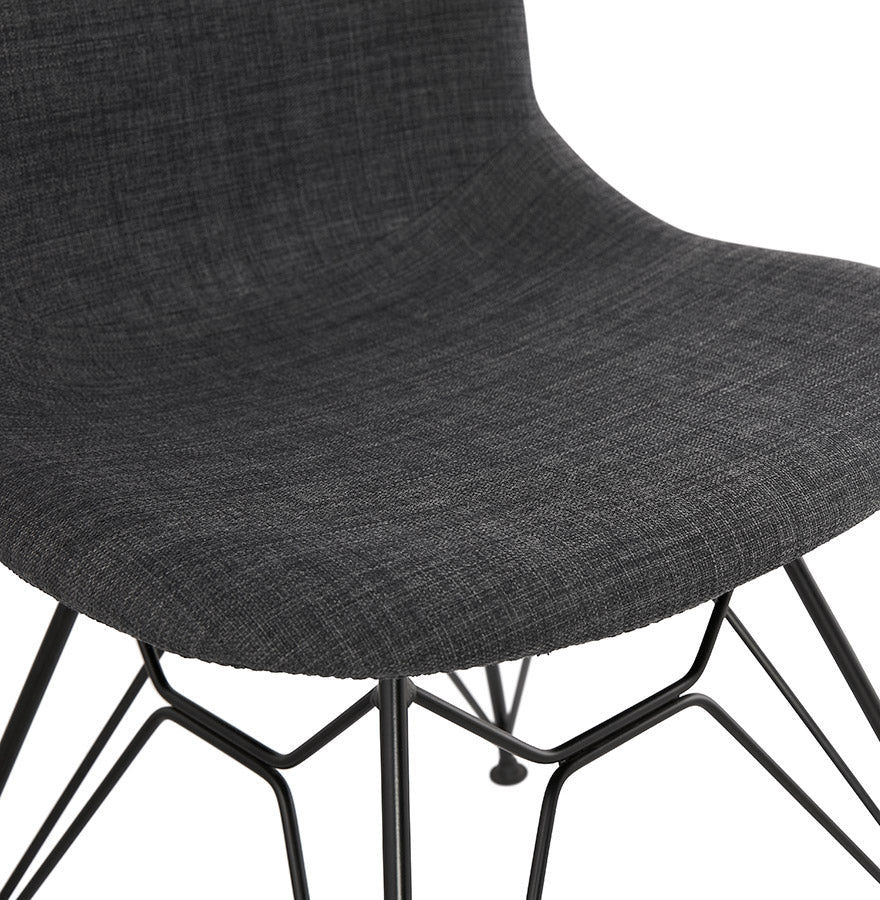 Nobelle | Designstoel in donkergrijs – stijlvol en comfortabel-OfficeKing