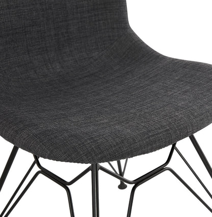 Nobelle | Designstoel in donkergrijs – stijlvol en comfortabel-OfficeKing