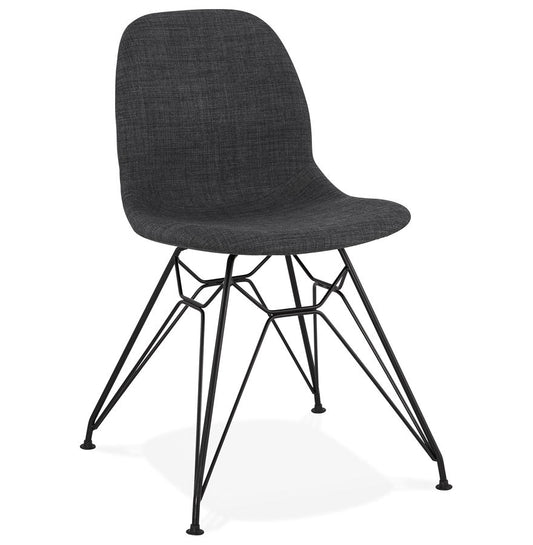 Nobelle | Designstoel in donkergrijs – stijlvol en comfortabel-OfficeKing