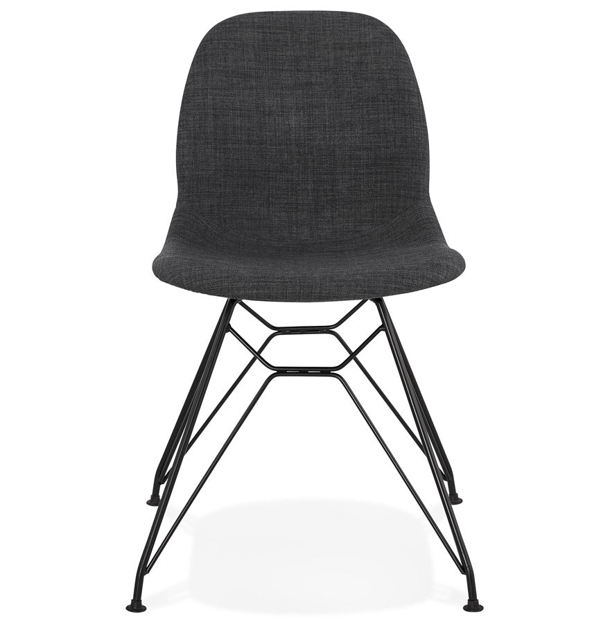Nobelle | Designstoel in donkergrijs – stijlvol en comfortabel-OfficeKing