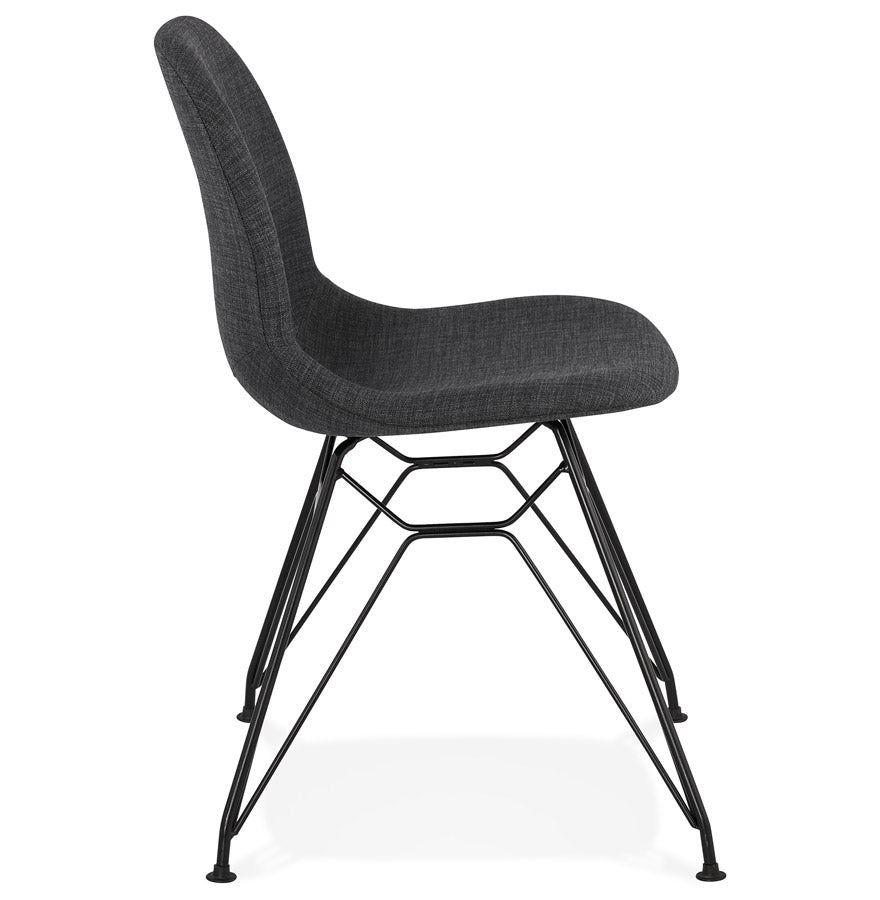Nobelle | Designstoel in donkergrijs – stijlvol en comfortabel-OfficeKing