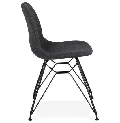 Nobelle | Designstoel in donkergrijs – stijlvol en comfortabel-OfficeKing