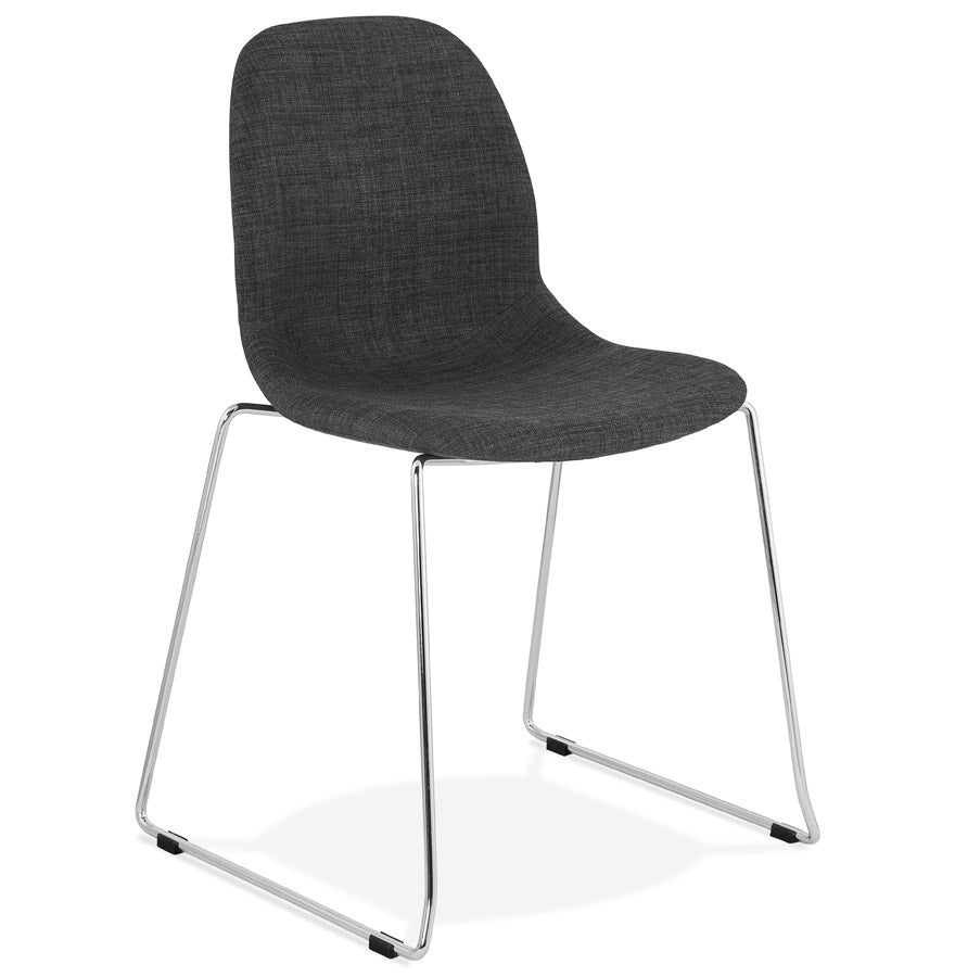 Vespera | Luxe fauteuil in donkergrijs – chique en modern