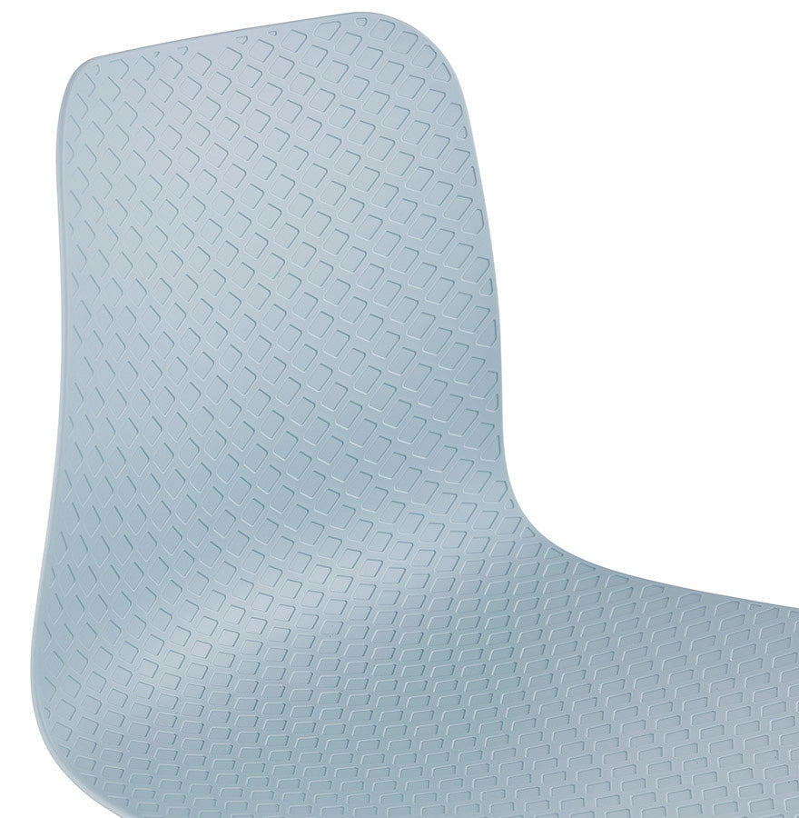 Alurea | Luxe blauwe stoel met elegante metalen poten-OfficeKing