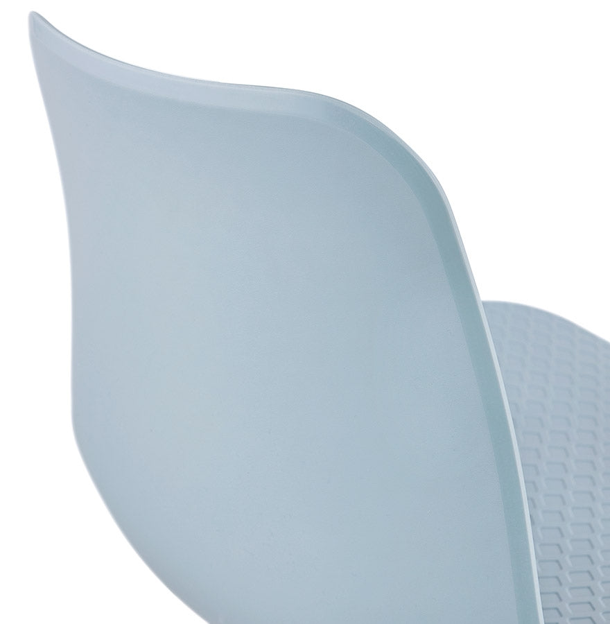 Alurea | Luxe blauwe stoel met elegante metalen poten-OfficeKing