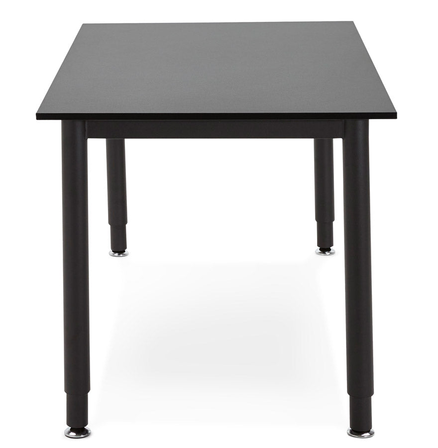 Nivara | Elegant zwart vergadertafel – 160x80 cm – perfect voor moderne ruimtes-OfficeKing