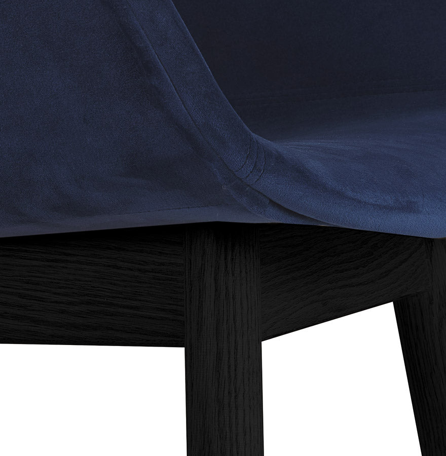 Velura | Luxe fluwelen stoel met armleuningen - elegant design