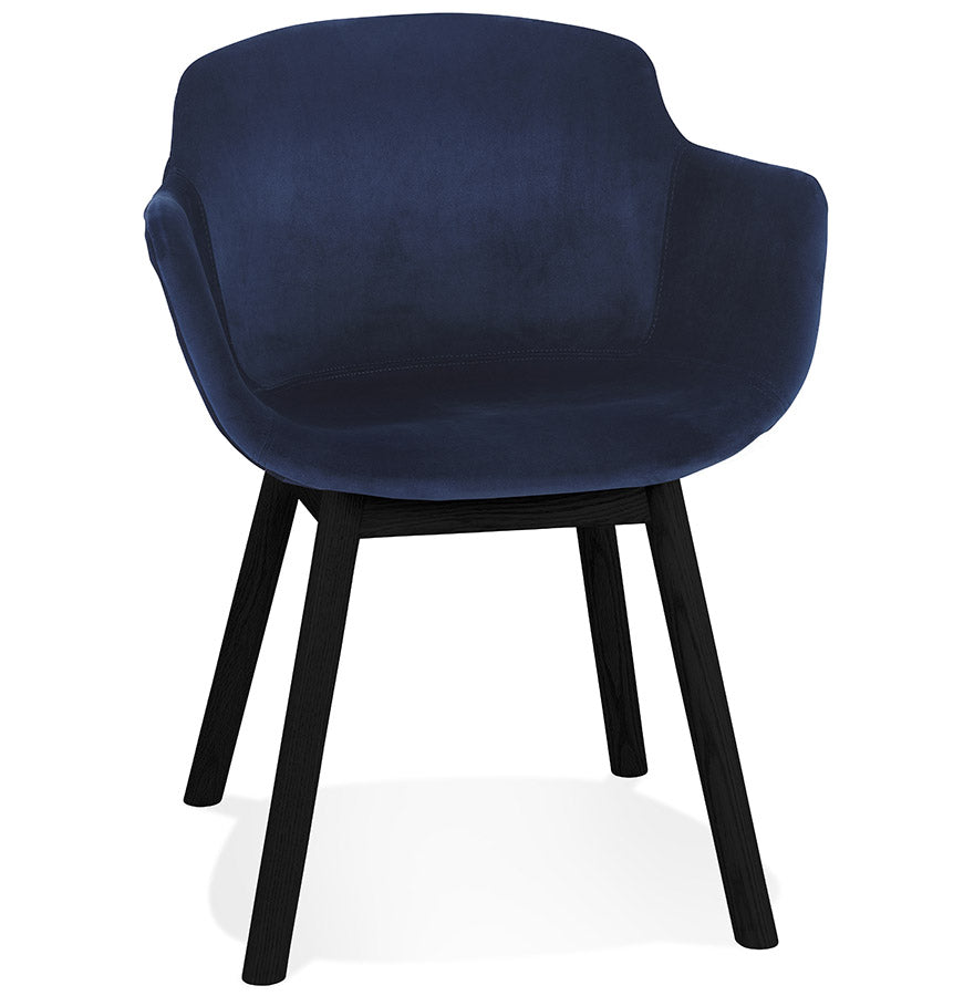 Velura | Luxe fluwelen stoel met armleuningen - elegant design