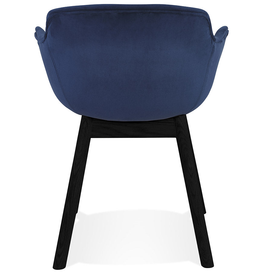Velura | Luxe fluwelen stoel met armleuningen - elegant design