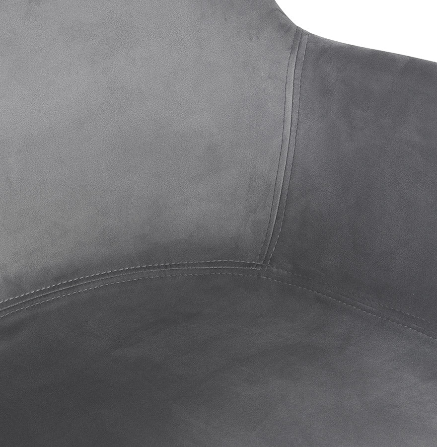 Velora | Luxe fluwelen stoel met armleuningen - elegant en comfortabel