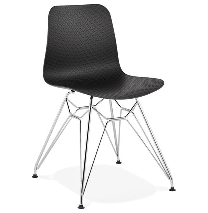 Vistral | Luxe designstoel met chroomvoet – modern en stijlvol