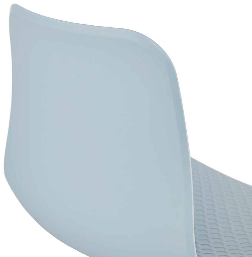 Aurelia | Luxe blauwe fauteuil met metalen voet - modern design-OfficeKing