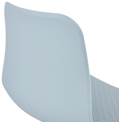 Aurelia | Luxe blauwe fauteuil met metalen voet - modern design-OfficeKing
