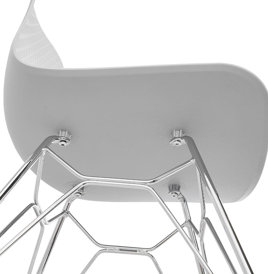 Vistral | Luxe designstoel met chroomvoet – modern en stijlvol-OfficeKing