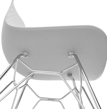 Vistral | Luxe designstoel met chroomvoet – modern en stijlvol-OfficeKing