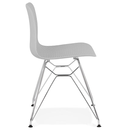 Vistral | Luxe designstoel met chroomvoet – modern en stijlvol-OfficeKing