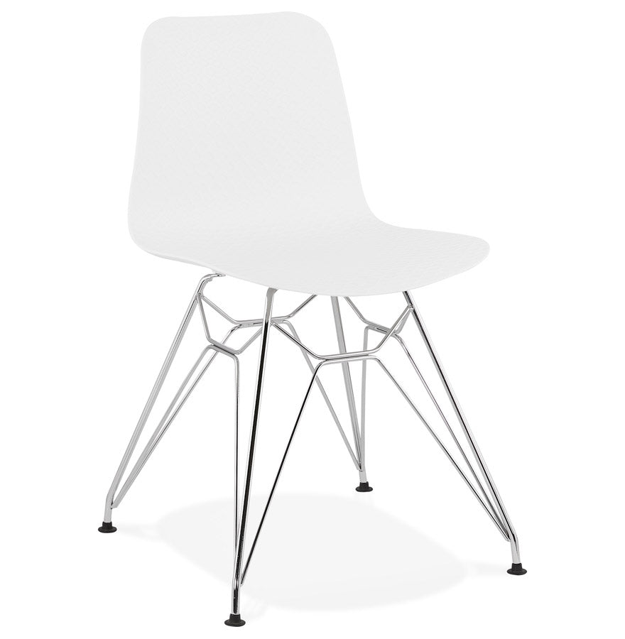Vistral | Luxe designstoel met chroomvoet – modern en stijlvol