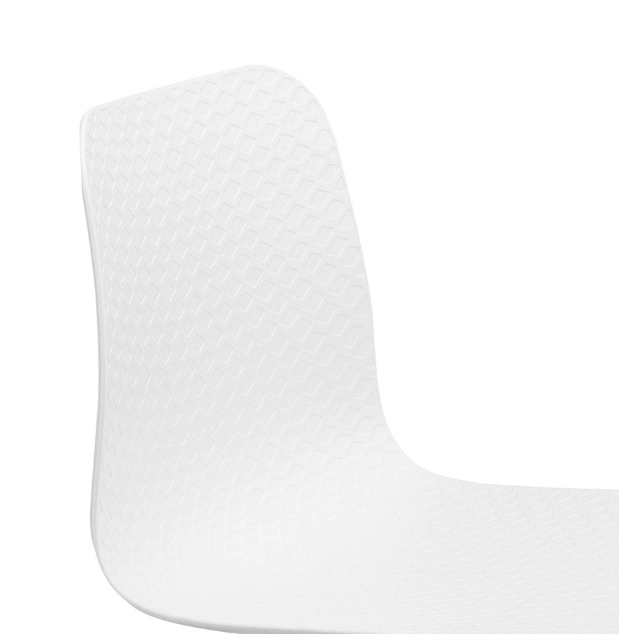 Vistara | Luxe witte stoel met metalen voet – modern design-OfficeKing