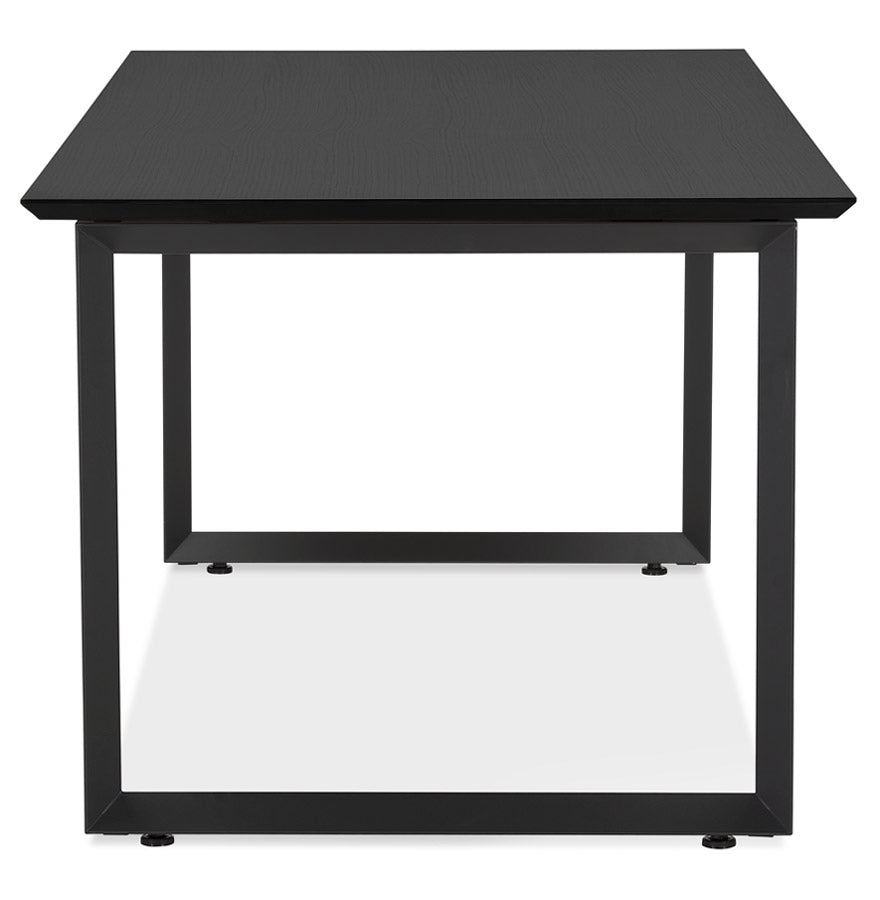 Gimara | Elegantes Direktorial-Büro – Holz und Metall – 180x90 cm-OfficeKing