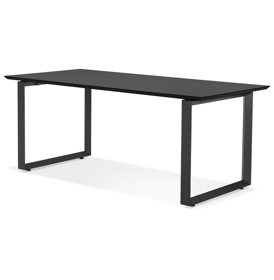 Gimara | Elegantes Direktorial-Büro – Holz und Metall – 180x90 cm-OfficeKing