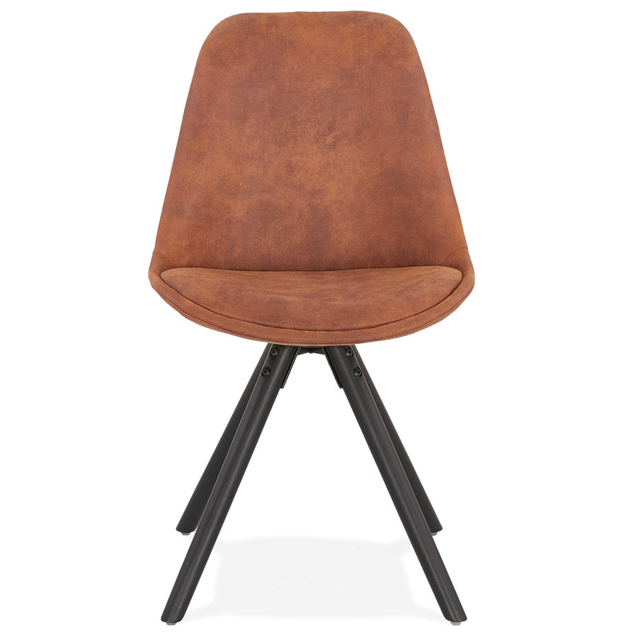 Havara | Luxe fauteuil in bruin microfiber – stijlvol en comfortabel