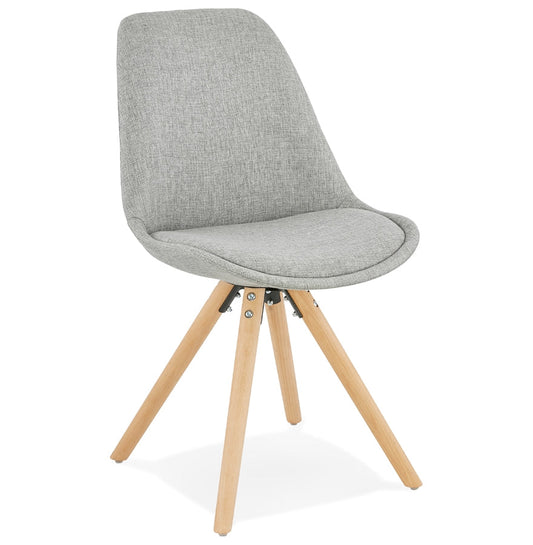 Nordique | Luxe grijze stofstoel – stijlvol en comfortabel-OfficeKing