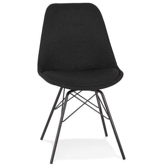 Nerova | Luxe zwarte designstoel – elegant en modern-OfficeKing