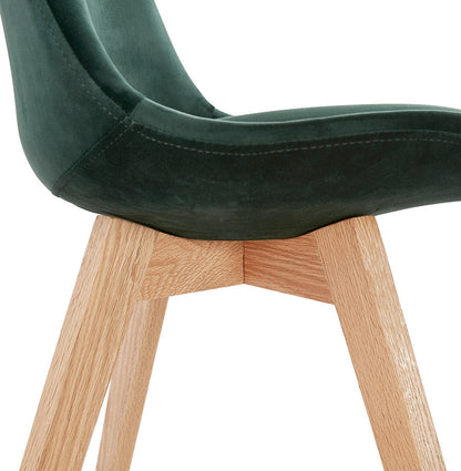 Verdevo | Luxe groene fauteuil – natuurlijk hout – stijlvol design-OfficeKing