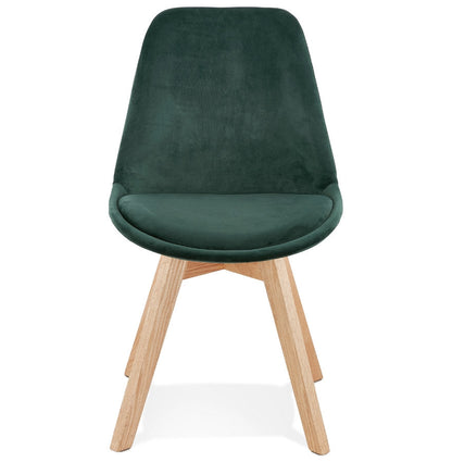 Verdevo | Luxe groene fauteuil – natuurlijk hout – stijlvol design-OfficeKing