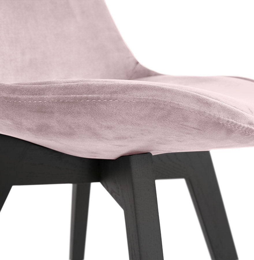 Veloria | Luxe roze fluwelen stoel – elegant design-OfficeKing