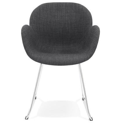 Valeria | Luxe designstoel in donkergrijs – ultiem comfort-OfficeKing