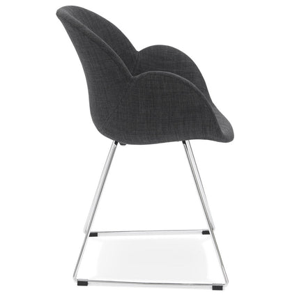 Valeria | Luxe designstoel in donkergrijs – ultiem comfort-OfficeKing