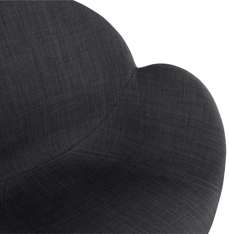 Valeria | Luxe designstoel in donkergrijs – ultiem comfort