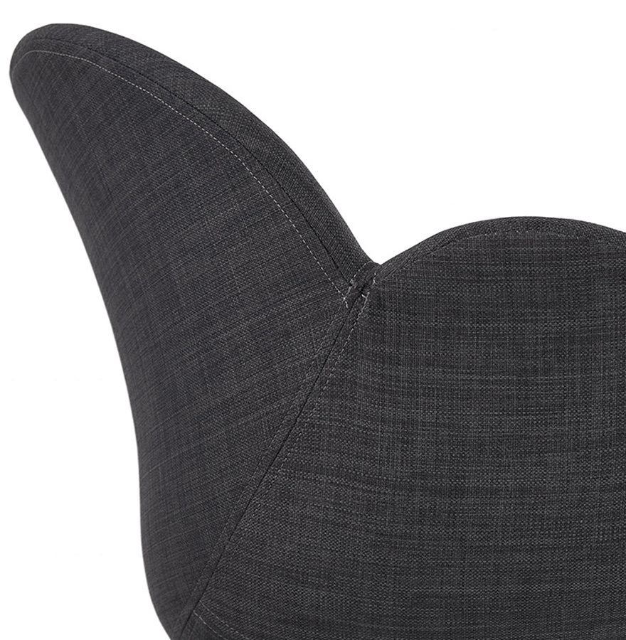 Valeria | Luxe designstoel in donkergrijs – ultiem comfort