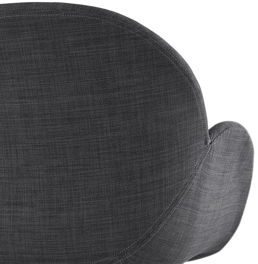 Valeria | Luxe designstoel in donkergrijs – ultiem comfort
