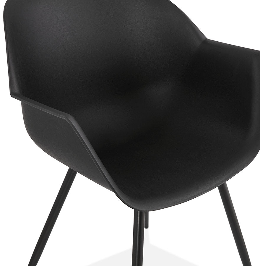 Noiré | Luxe designstoel met armleuningen – elegant en comfortabel-OfficeKing