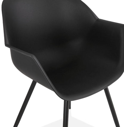 Noiré | Luxe designstoel met armleuningen – elegant en comfortabel-OfficeKing